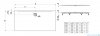 Laufen Pro Marbond brodzik prostokątny 180x100 cm Beton architektoniczny H2119560790001